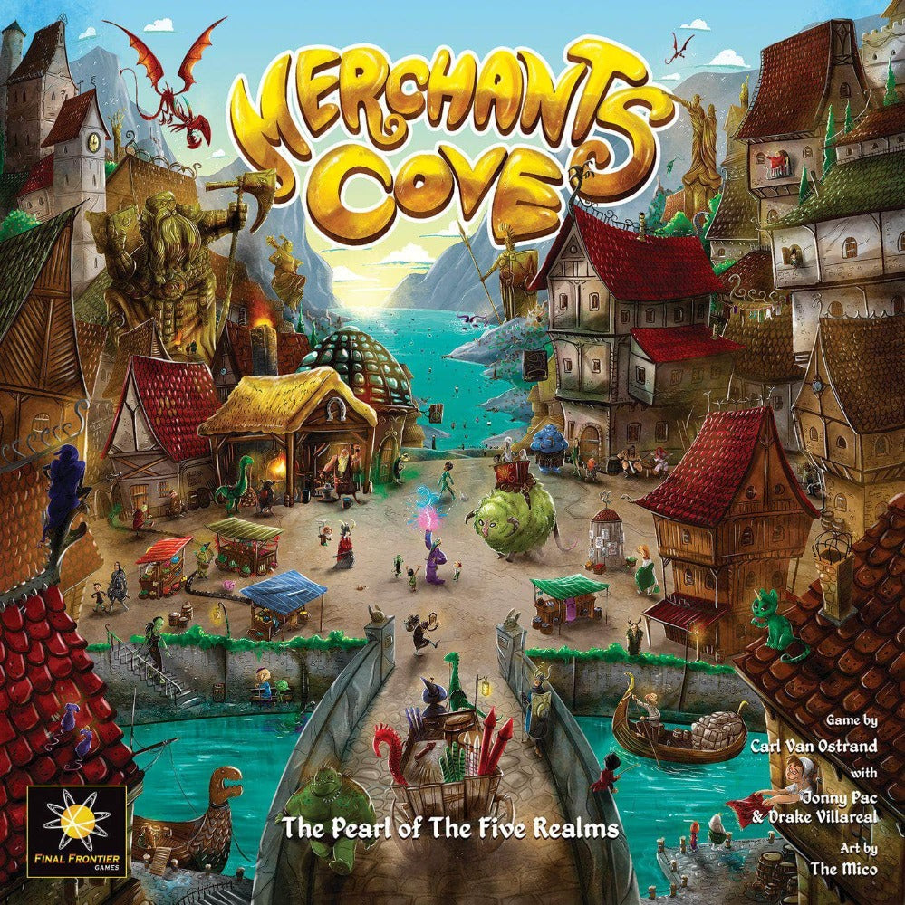 ボードゲーム　マーチャンツコーヴ キックスターター版 (Merchants Cove Kickstarter) [日本語訳付き] マーチャントコーブ：すべてメガボックスキックスターターボード