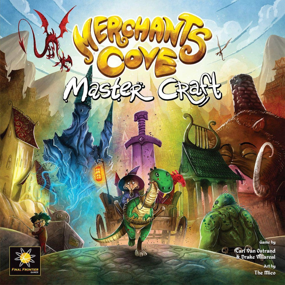 Merchants Cove: Master Craft Plus Thief Player Board und Miniaturbündel (Kickstarter-Vorbestellungsspecial) Kickstarter-Brettspiel Final Frontier Games KS001329A