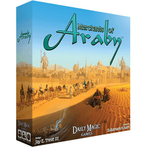Merchants of Araby (Kickstarter Special) jogo de tabuleiro Kickstarter Daily Magic Games
