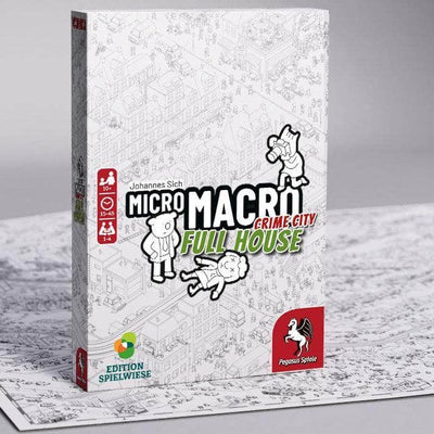 Micromacro: Crime City Full House (Edição de varejo) jogo de tabuleiro de varejo Pegasus Spiele KS001292A
