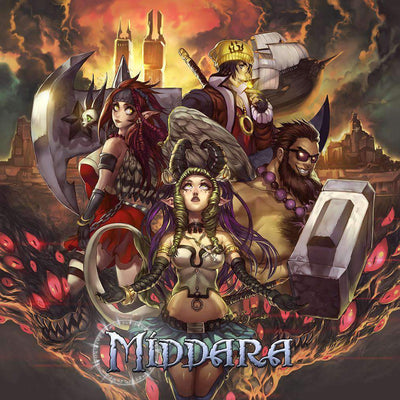 MIDDARA (Kickstarter Pre-Orans Special) Kickstarter társasjáték Succubus Publishing