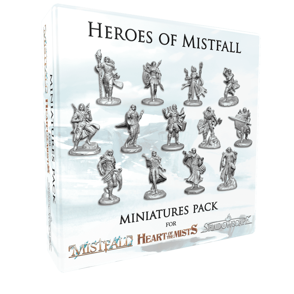 Mistall: Hősök a Miniatúrák (Kickstarter Special) Kickstarter társasjáték -kiegészítőkkel Asmodee