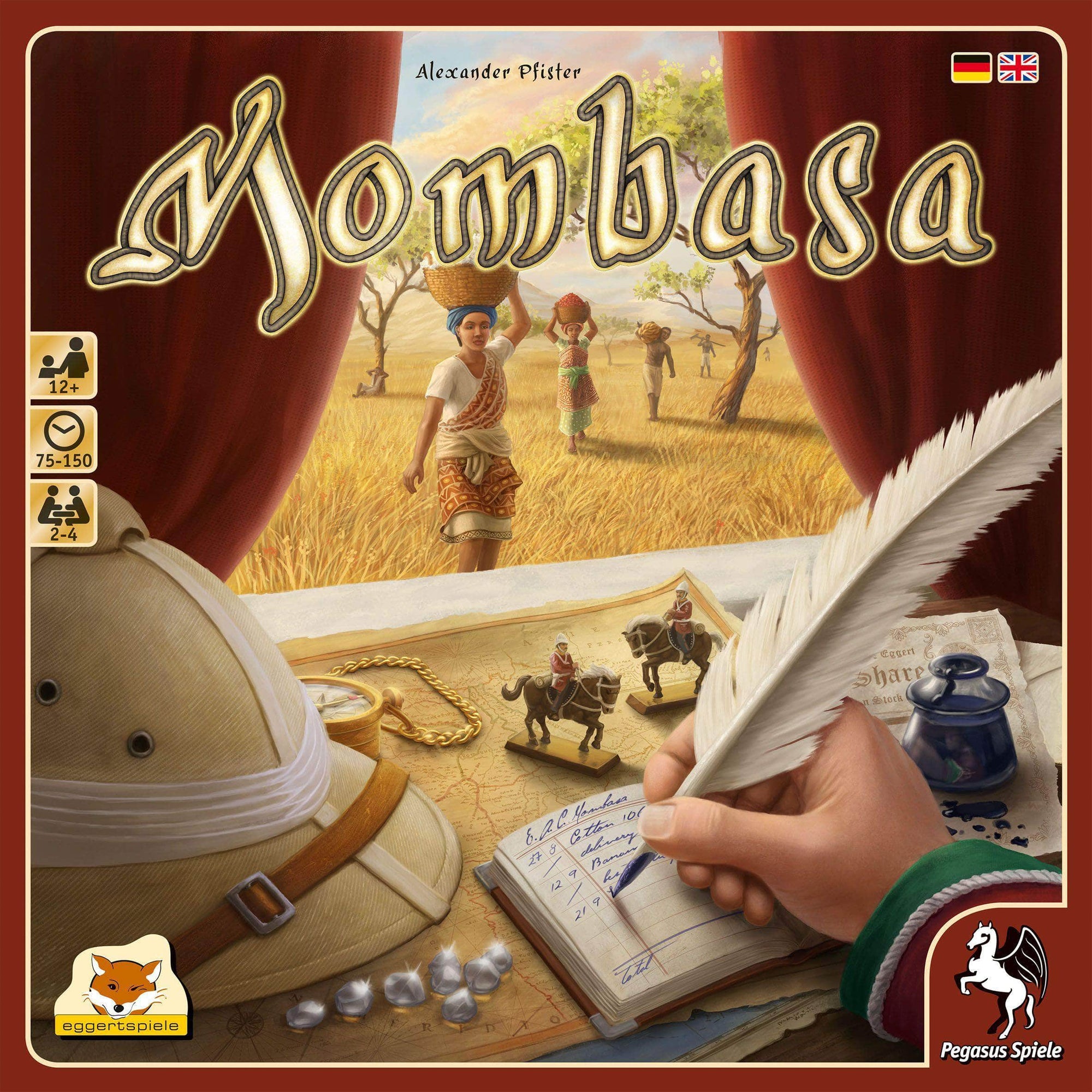 Mombasa (Retail Edition) Retail Board Game eggertspiele KS800449A