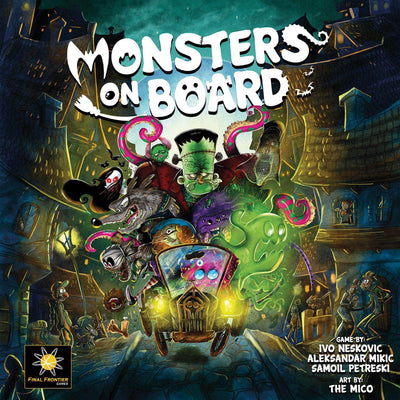 Monster an Bord: Monster Pack Pledge-Bundle (Kickstarter-Vorbestellungsspezialitäten) Kickstarter-Brettspiel Final Frontier Games KS001150a