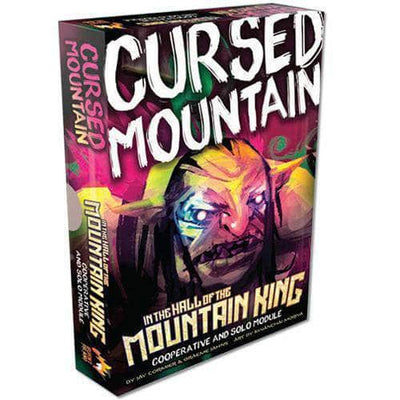 Mountain King: In The Hall of The Mountain King Cursed Mountain Solo Play Module (Kickstarter Pre-Order Special) Kickstarter Board Game Expansion Burnt Island Games KS000929D