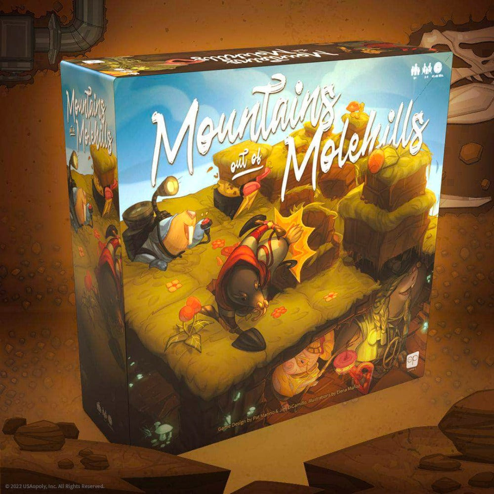Mountains Out of Mole Hills: Core Board Game (Retail Edition) Retail Board Game The Op KS001296A