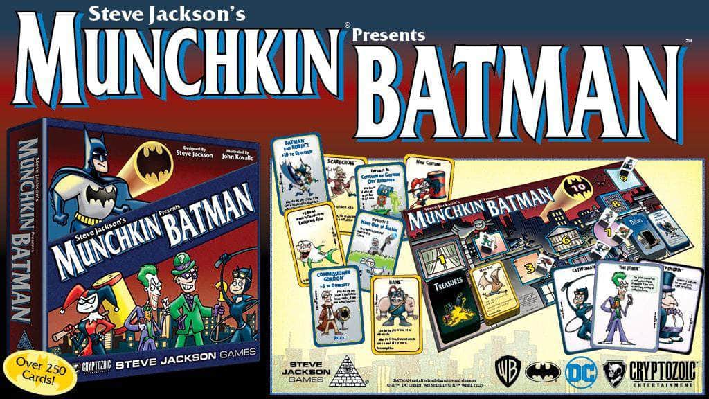 Munchkin Batman: Core Game Bundle (Kickstarter Pre-Order Special) Kickstarter Board Game Steve Jackson Games KS001229A