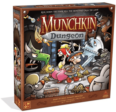 Munchkin Dungeon: Advanced Dangers &amp; Dungeons Pledge Bundle (Kickstarter Pre-order พิเศษ) เกมกระดาน Geek, Kickstarter Games, Games, Kickstarter เกมกระดานเกมกระดาน CMON ถูก จำกัด, Steve Jackson Games, Munchkin Dungeon, เกม Steward Kickstarter Edition Shop ใช้เกมนั้น CMON ถูก จำกัด