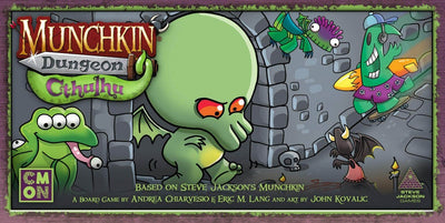 MUNCHING Dungeon: Cthulhu Bundle (Kickstarter pré-encomenda especial) Expansão do jogo de tabuleiro Kickstarter CMON KS000838F