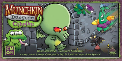 Munchkin Dungeon:Cthulhu Bundle(Kickstarter预购特别节目)Kickstarter棋盘游戏扩展 CMON KS000838F