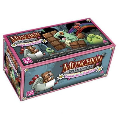 Munchkin Dungeon：可愛的作為按鈕棋盤遊戲擴展（零售預訂版）零售棋盤遊戲擴展 CMON KS000838G