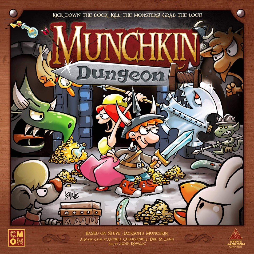 munchkin dungeon card sleeves Munchkin Dungeon All In Compatible Sleeve Bundle (8808 X 4) main image 1