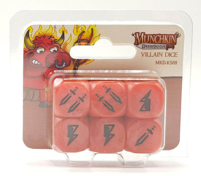 Munchkin Dungeon: Villain Dice Pack (Kickstarter Pre-Order Special) Kickstarter Board Game Accessory CMON KS000838H