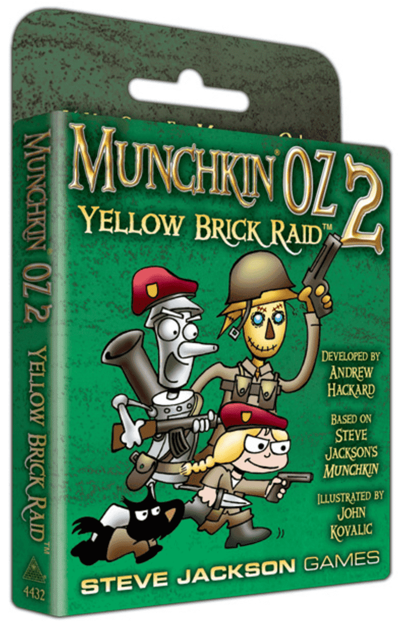 MO　海外版ゲームセット Steve Jackson Games Munchkin: Oz 2 Yellow Brick Raid Board Game