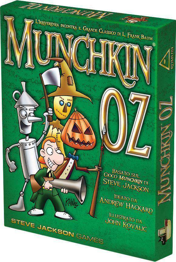 Gra karciana detaliczna Munchkin Oz Steve Jackson Games