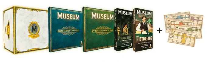 Muzeum: Deluxe Edition Newcomer Pledge Pakiet (Kickstarter Special)