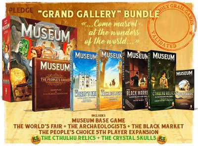 Múzeum: Grand Galéria Pledge (Kickstarter Pre-megrendelés Special) Kickstarter társasjáték Holy Grail Games