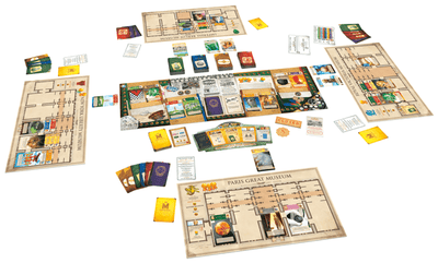 Museo: Grand Gallery Pledge (Kickstarter ennakkotilaus Special) Kickstarter Board Game Holy Grail Games