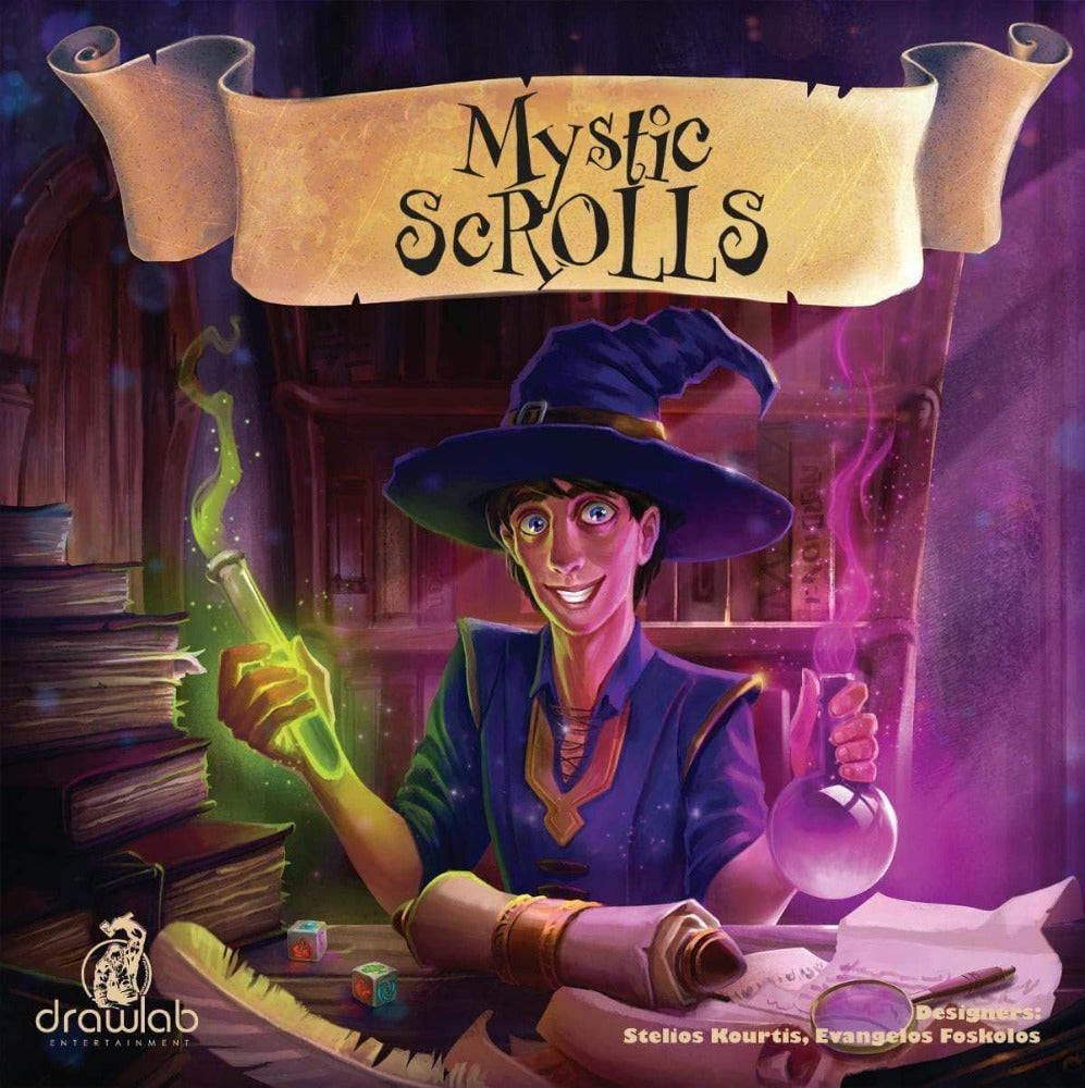 Mystic Scrolls: Core Board Game (Retail Edition) Detaliczna gra planszowa DrawLab KS001297A