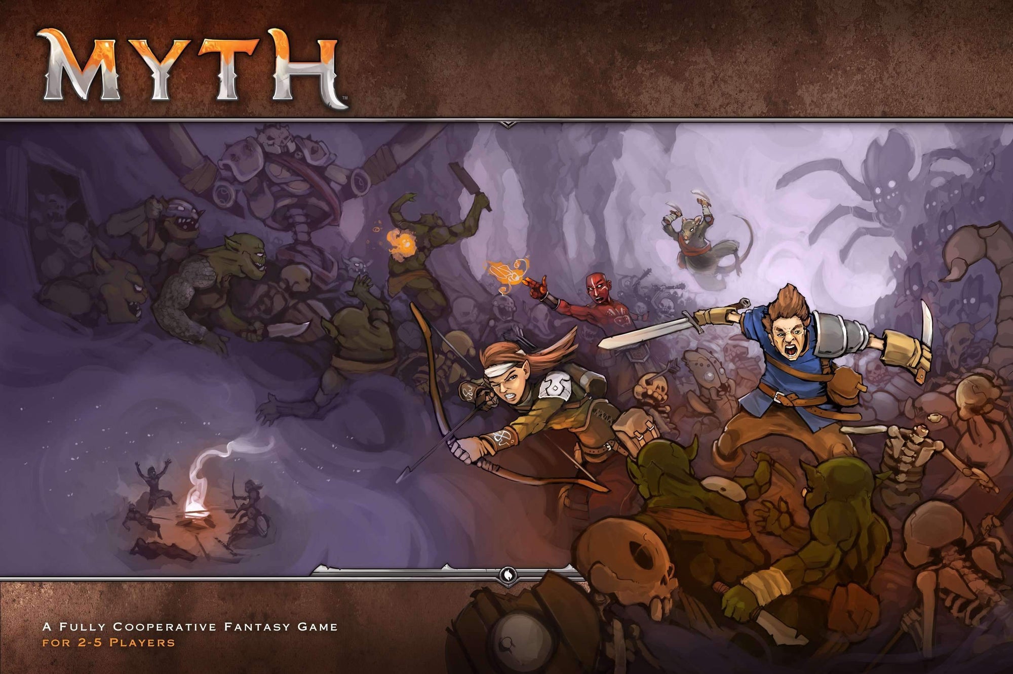 Mythe: 2.0 Pack de mise à niveau (Kickstarter Special) Supplément de jeu de société Kickstarter MegaCon Games