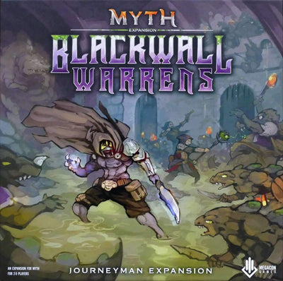 Mito: Expansão de Blackwall Warrens Expansão de jogo de tabuleiro de varejo MegaCon Games