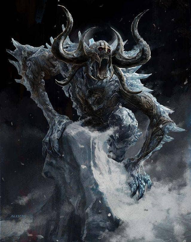 Mythic csaták: Pantheon 1,5 ymir plusz Frost Dice Bundle (Kickstarter Special)