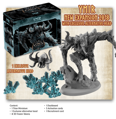 Mythic Battles: Pantheon 1.5 YMIR plus Frost Broch Pakiet (Kickstarter Special)