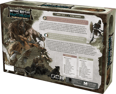 Battaglie mitiche Pantheon: Apollo Miniature Plus Pandora&#39;s Box Bundle (MBP02) (Kickstarter Special) Kickstarter Board Game Monolith