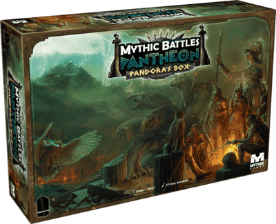 Battaglie mitiche Pantheon: Apollo Miniature Plus Pandora&#39;s Box Bundle (MBP02) (Kickstarter Special) Kickstarter Board Game Monolith