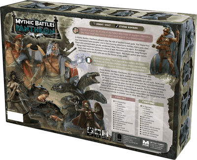 Mythic Battles: Pantheon God Pledge plus Typhon -bundel (Kickstarter Special) Kickstarter Board Game Monolith