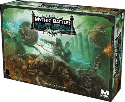 Batallas míticas: Pantheon God Pledge Plus Typhon Bundle (Kickstarter Special) Juego de mesa de Kickstarter Monolith