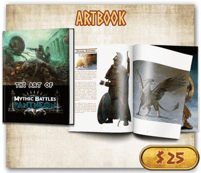 Mythic Battles: Pantheon God Pledge plus Typhon Bundle (Kickstarter Special) Kickstarter Board Game Monolith