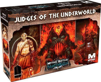 المعارك الأسطورية: Pantheon God Pledge بالإضافة إلى Typhon Bundle (Kickstarter Special) لعبة Kickstarter Board Monolith