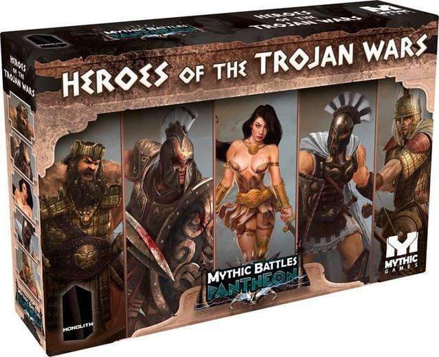 Mythic Battles Pantheon: Heroes of the Trojaner War (MBP10) Retail -Brettspiel Monolith