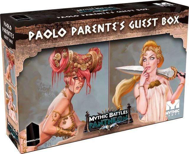 신화 전투 판테온 : Paolo Parente 's Guest Box (MBP16) (킥 스타터 스페셜) 킥 스타터 보드 게임 Monolith