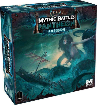 Batallas míticas Panteón: Poseidon Expansion (MBP09) (Kickstarter Special) Juego de mesa de Kickstarter Monolith