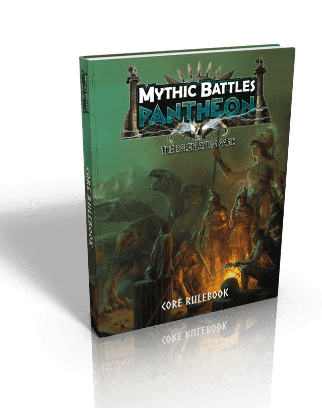 Pantheon Battles Mythic: el suplemento de juego de mesa minorista de juego de rol (MBP00) Monolith