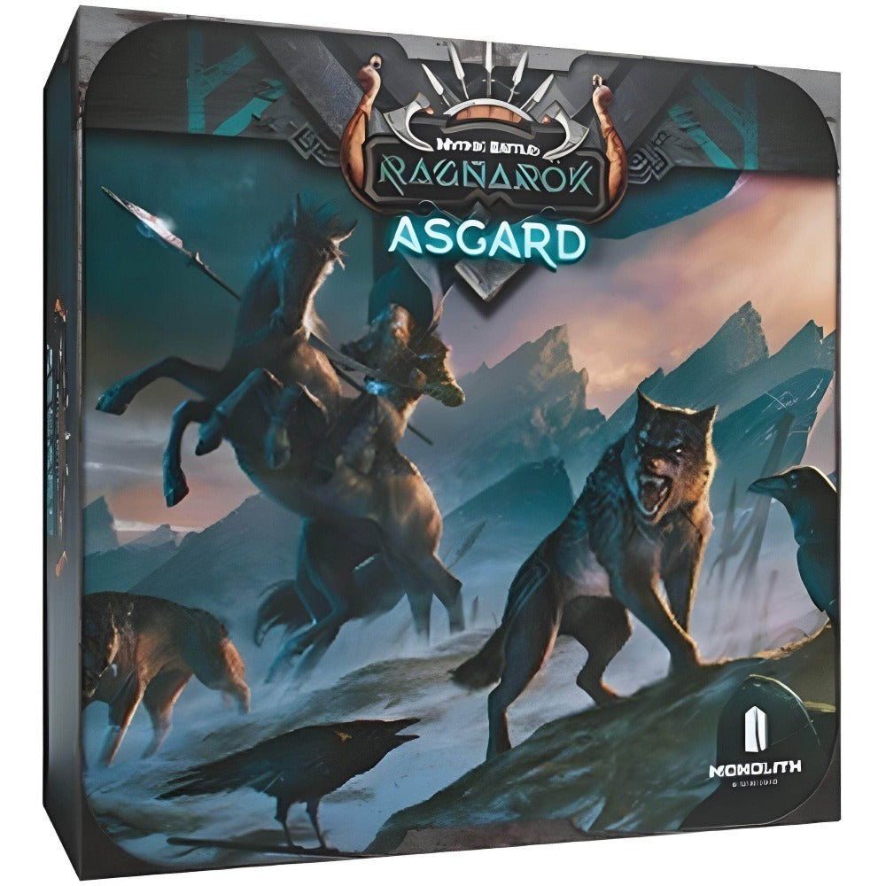 Batalhas míticas: Ragnarok Asgard (Kickstarter pré-encomenda especial) Expansão do jogo de tabuleiro Kickstarter Monolith KS001151B