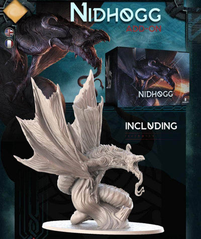 Batallas míticas: Ragnarok Nidhogg (Kickstarter pre-pedido especial) Expansión del juego de mesa de Kickstarter Monolith KS001151D