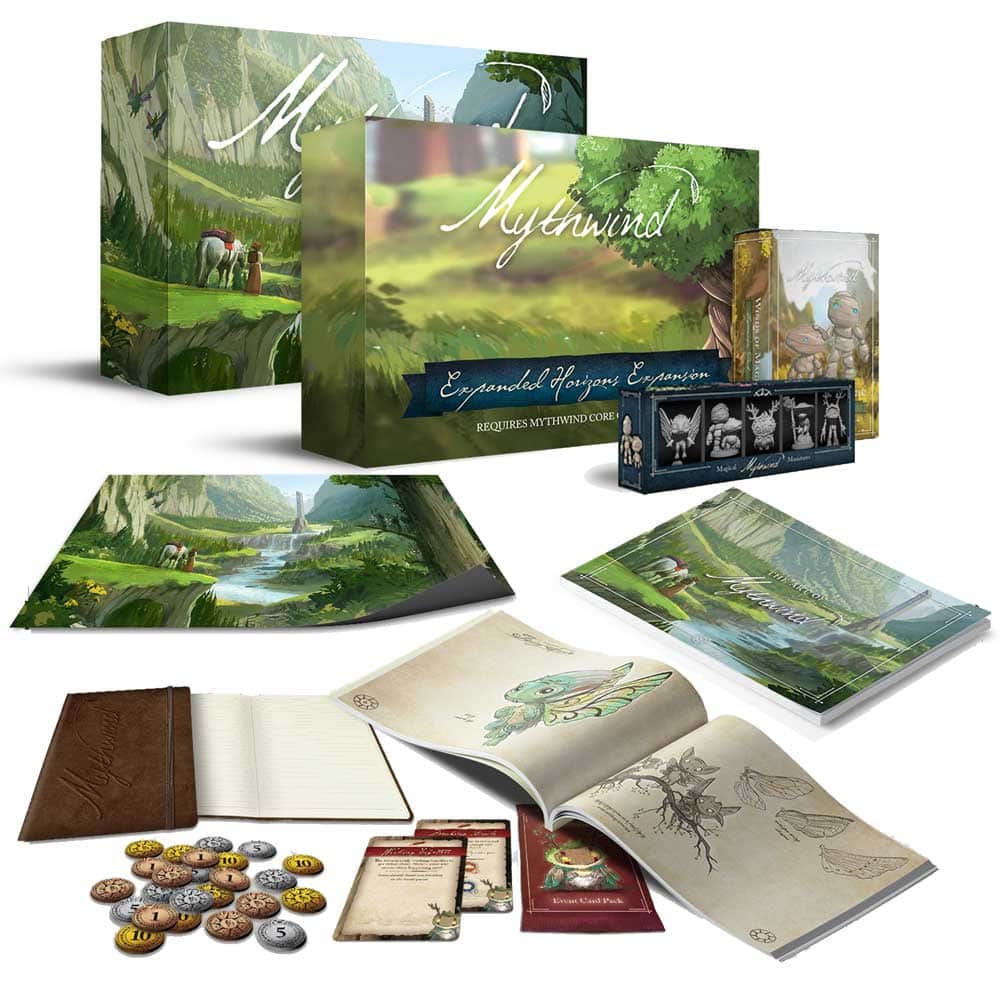 Mythwind: All-in Pledge Bundle (Kickstarter Preder Tilaus Special) Kickstarter Board Game OOMM Games KS001197a