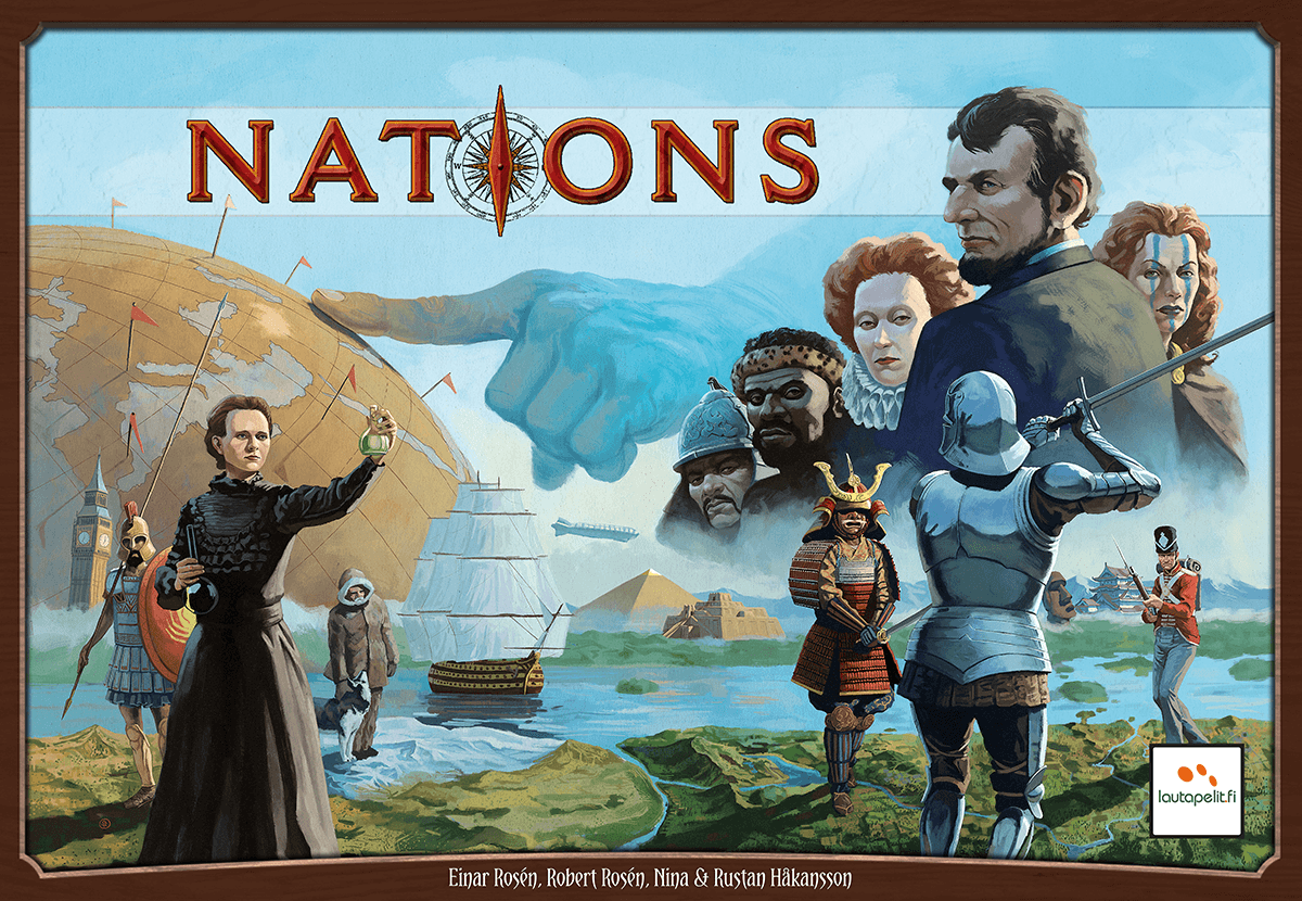 Nations (Retail Edition) Retail Board Game Lautapelit.fi KS800342A