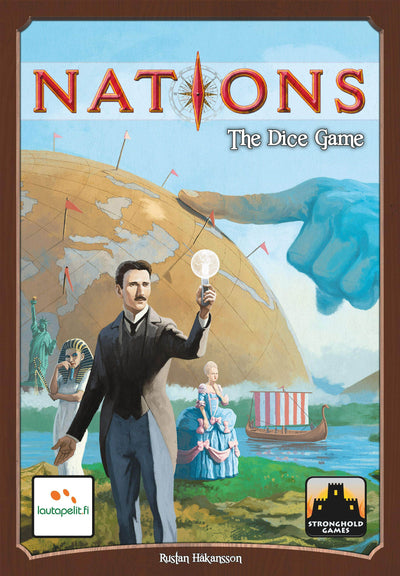 Nations: The Dice Game (Retail Edition) Retail Board Game Lautapelit.fi KS800412A
