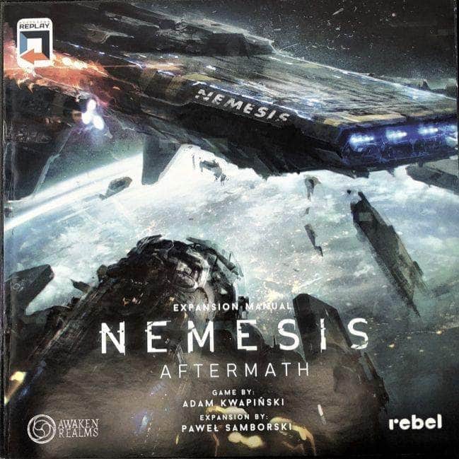 Nemesis: jälkimainingeiden laajennus (Kickstarter ennakkotilaus Special) Kickstarter -lautapelin laajennus Awaken Realms KS000743H