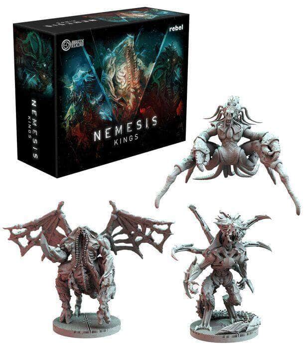Nemezis: Expansion kosmetyka kosmetyków Alien Kings (Special Special w przedsprzedaży Kickstarter) Rozszerzenie gry planszowej Kickstarter Awaken Realms KS000743M