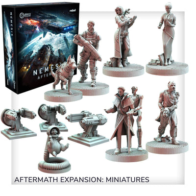 Nemesis: GamePlay All-In Pledge Bundle (Kickstarter Pre-order พิเศษ) เกมบอร์ด Kickstarter Awaken Realms KS000743D