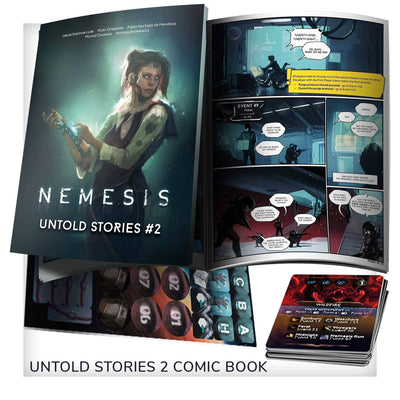 Nemesis: Gameplay All-In Pledge Bundle (Kickstarter Pre-Order Special) Kickstarter Board Game Awaken Realms KS000743D