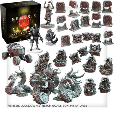 Nemesis: GamePlay All-In Pledge Bundle (Kickstarter Pre-order พิเศษ) เกมบอร์ด Kickstarter Awaken Realms KS000743D