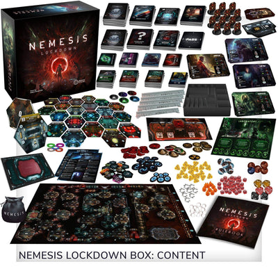 Nemesis: GamePlay All-In Pledge Bundle (Kickstarter Pre-order พิเศษ) เกมบอร์ด Kickstarter Awaken Realms KS000743D
