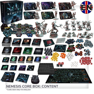 Nemesis: GamePlay All-In Pledge Bundle (Kickstarter Pre-order พิเศษ) เกมบอร์ด Kickstarter Awaken Realms KS000743D