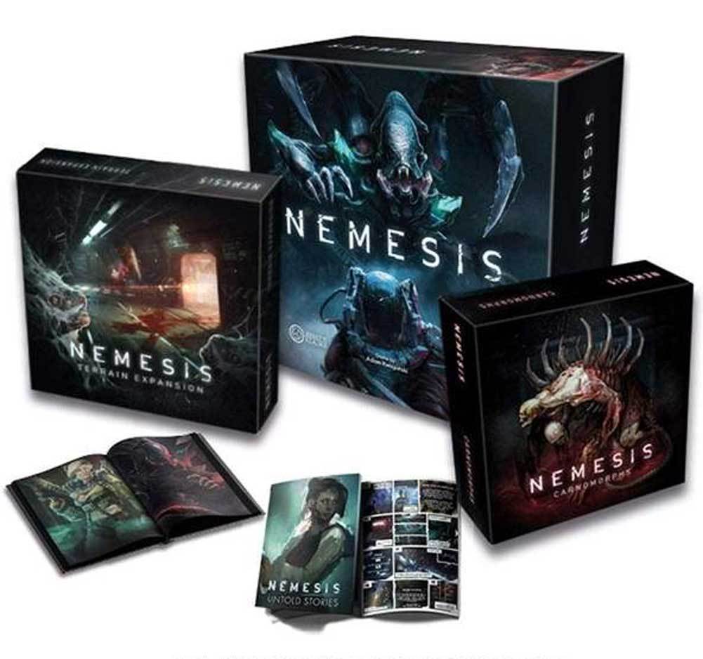 Nemesis: A betolakodó All in Pledge Bundle (Kickstarter Special) Kickstarter társasjáték Awaken Realms KS000743B